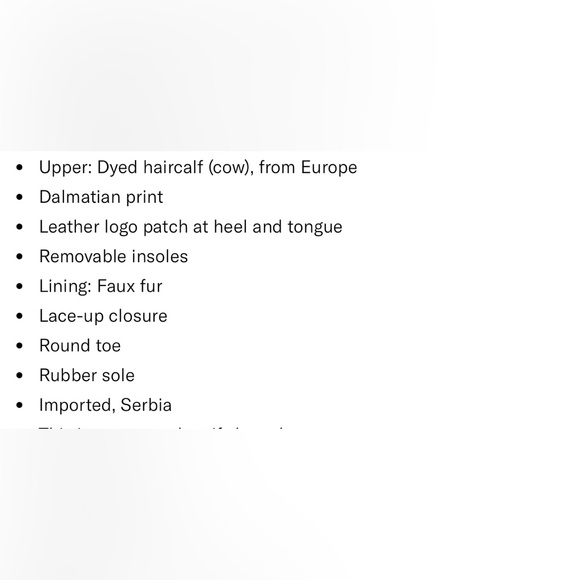 NWT VOILE BLANCHE Ines Faux Fur Sneakers in Black-White - Picture 6 of 15